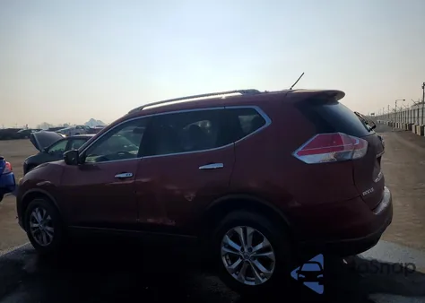 2016 Nissan Rogue S из США, поврежденный, VIN KNMAT2MT7GP654846